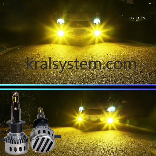 لامپ هدلایت  SM41 H1   (لیمویی)